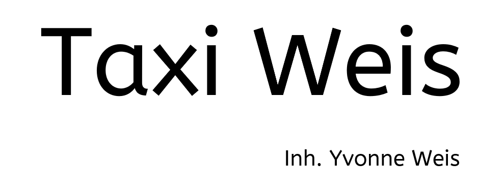 Taxi Weis Inh. Yvonne Weis